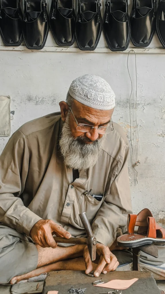 Kohati Chappal Making