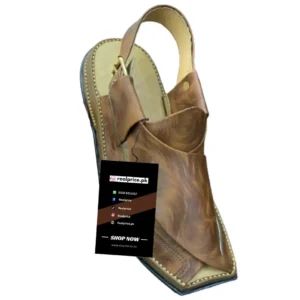 Peshawari Chappal Dark Brown