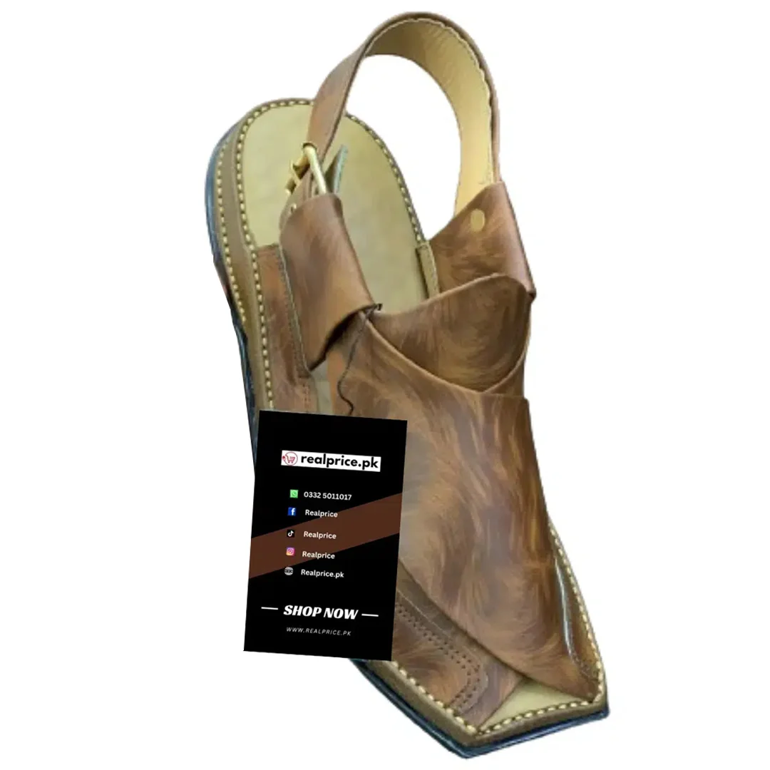 Peshawari Chappal Dark Brown