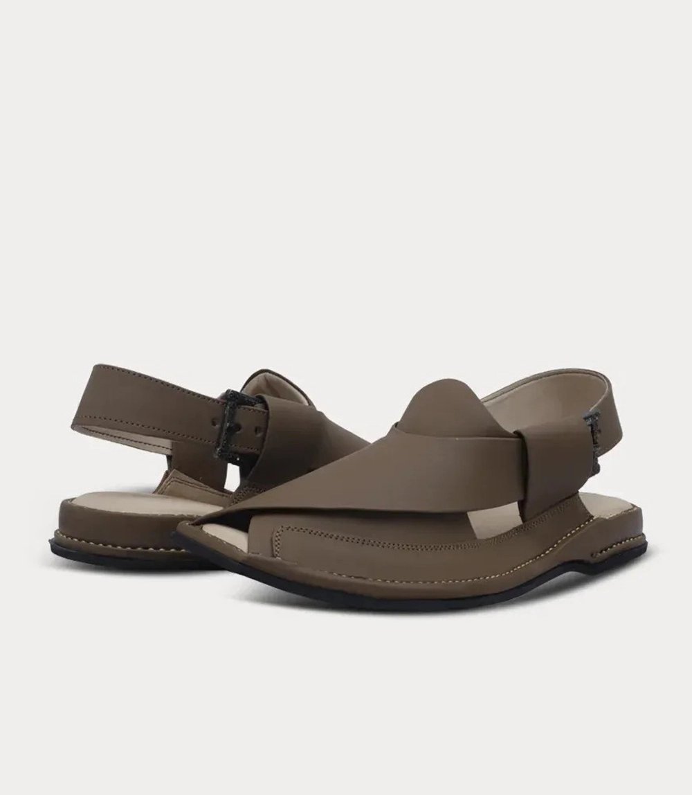 Peshawri Chappal - Brown