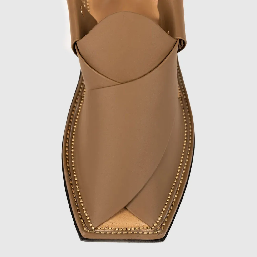 Beige Colour Chappal