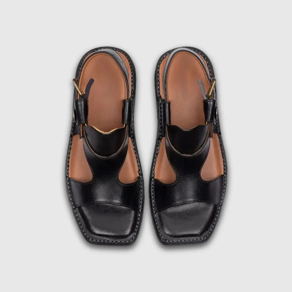 Black Panjedar Chappal