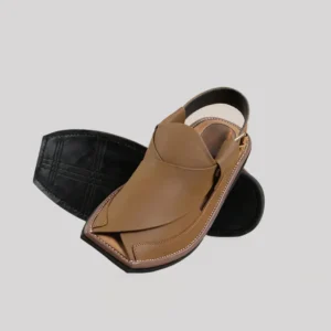 Peshawari Zalmi Chappal - Camel Brown