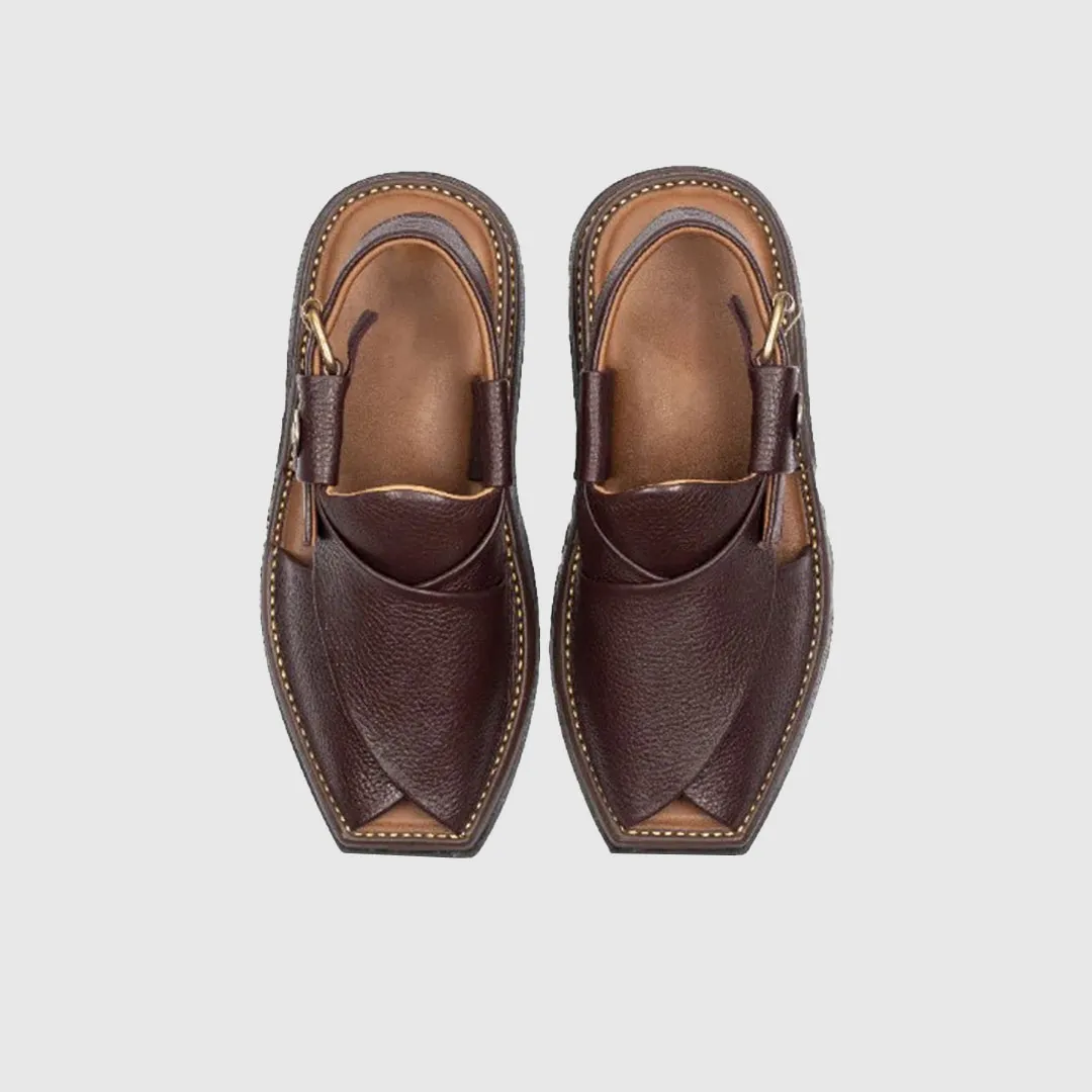 Maroon LightWeight chappal