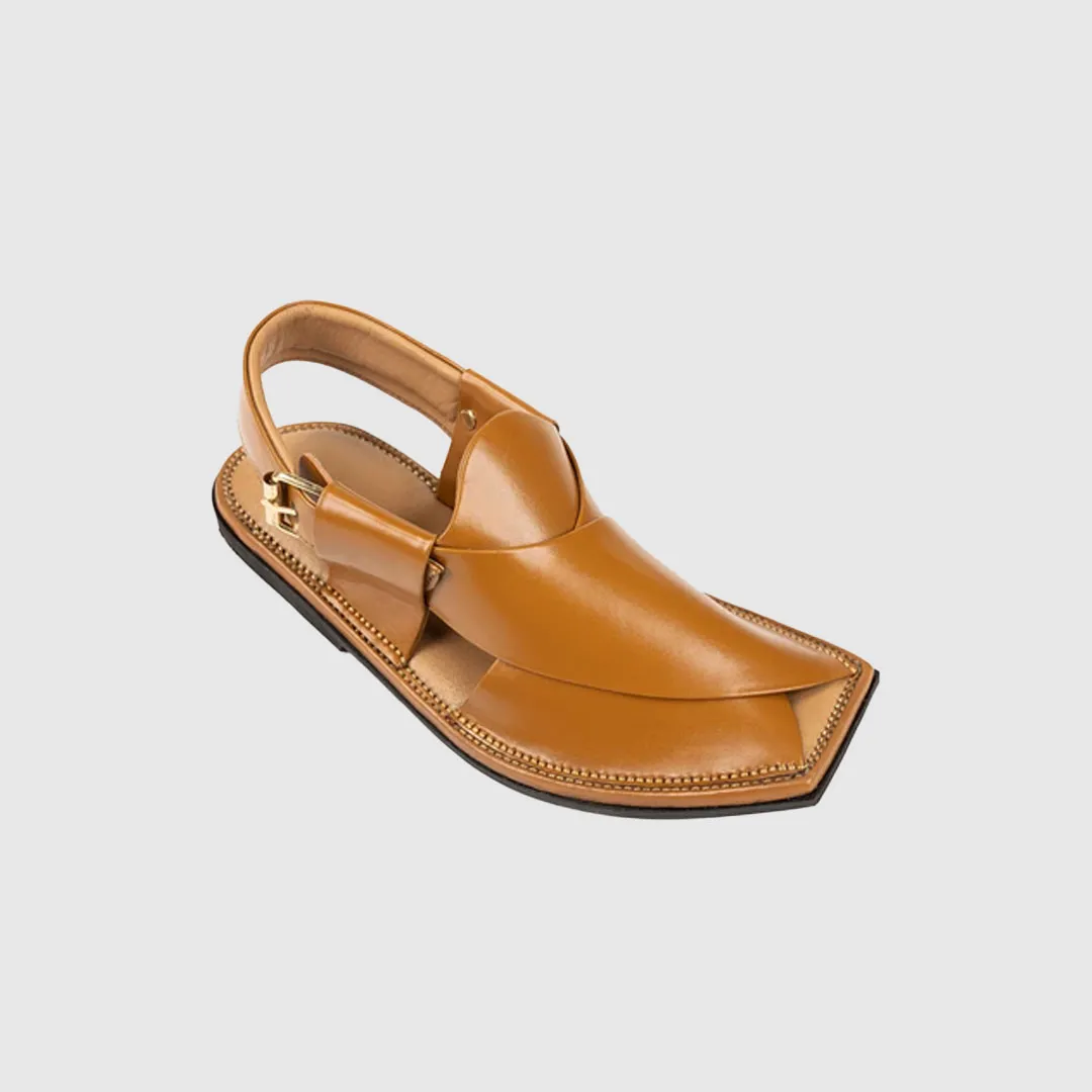 Peshawari Chappal Tan Brown Colour