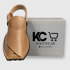 Fawn Mens Peshawari chappal