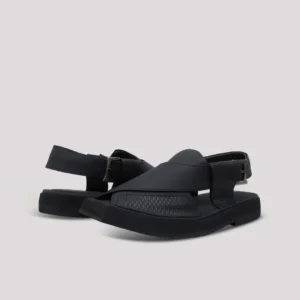 Men Peshawari Chappal Black Colour